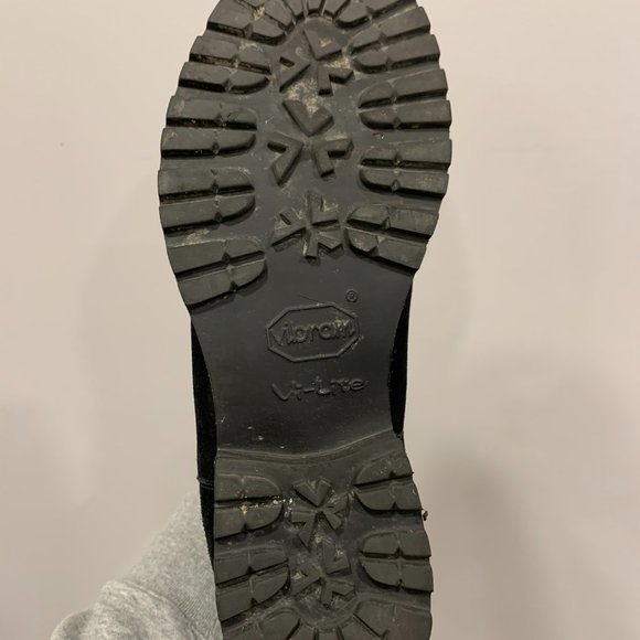 Ortigni (Firenze) Black Suede Chelsea Boots - Picture 12 of 13